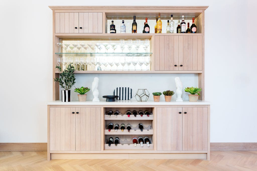 Bespoke-Home-Bars-Joinery-Wood-Plasterboard-Shelving-Luxury-Living-Room-Feature-Wine-Bar