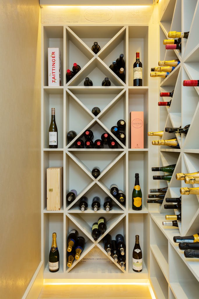 Bespoke-Home-Bars-Joinery-Wood-Plasterboard-Shelving-Luxury-Living-Room-Feature-Wine-Bar
