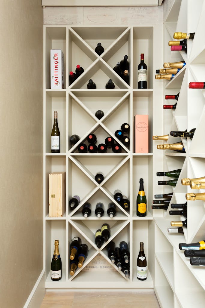 Bespoke-Home-Bars-Joinery-Wood-Plasterboard-Shelving-Luxury-Living-Room-Feature-Wine-Bar