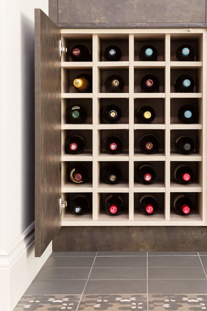 Bespoke-Home-Bars-Joinery-Wood-Plasterboard-Shelving-Luxury-Living-Room-Feature-Wine-Bar