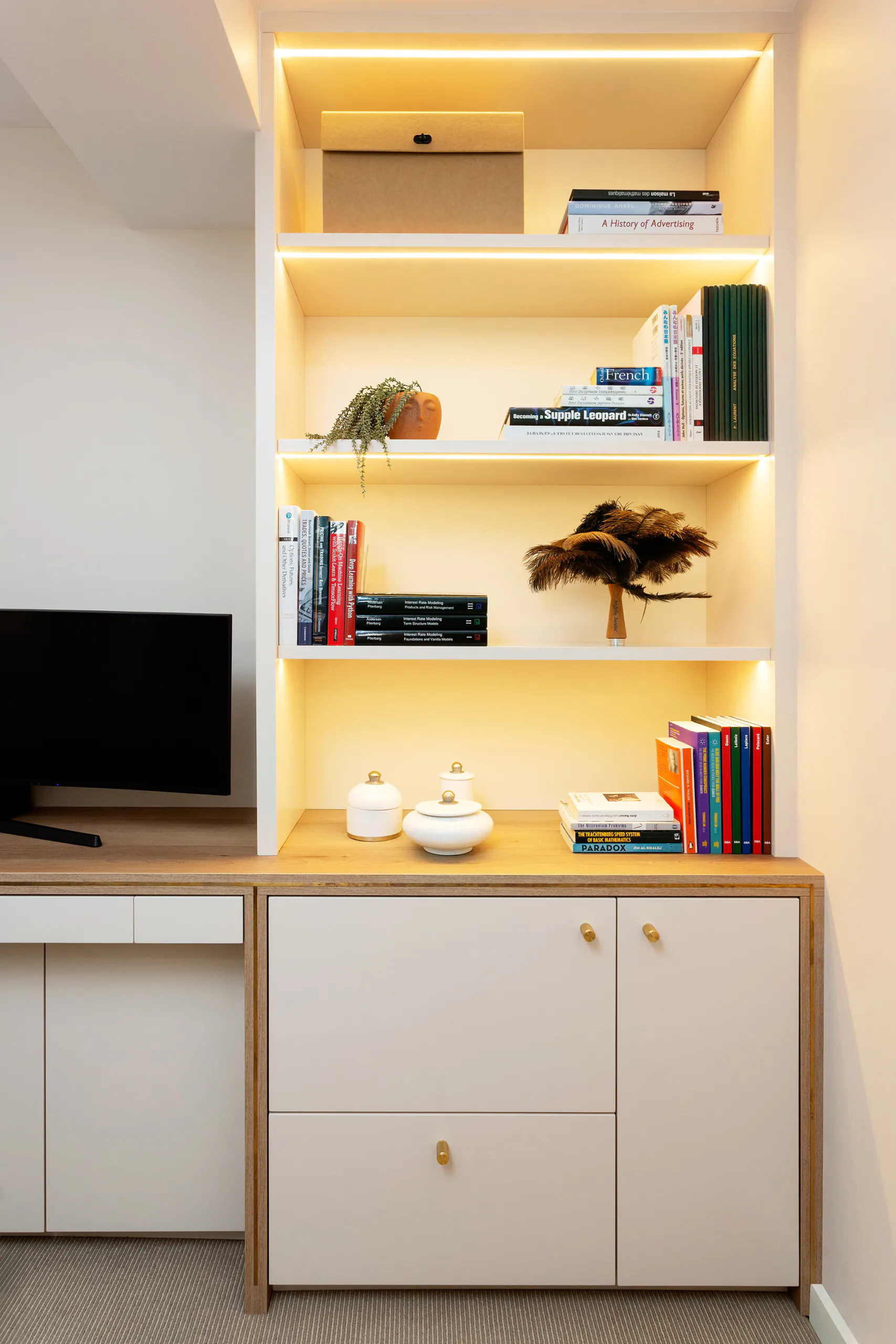 View of Bespoke Library & Study Joinery | Libraries & Workspaces | HUX London