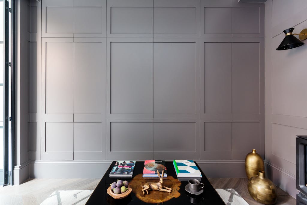 Bespoke-Media-Fireplace-Wall-Joinery-Wood-Plasterboard-Shelving-Luxury-Living-Room-Feature