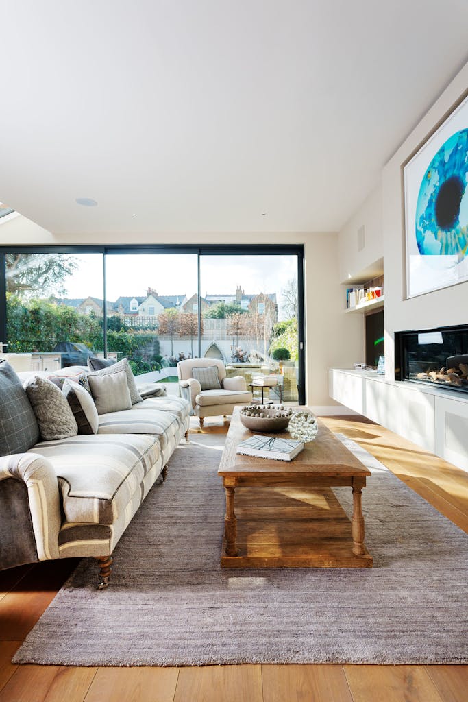 Bespoke-Media-Fireplace-Wall-Joinery-Wood-Plasterboard-Shelving-Luxury-Living-Room-Feature