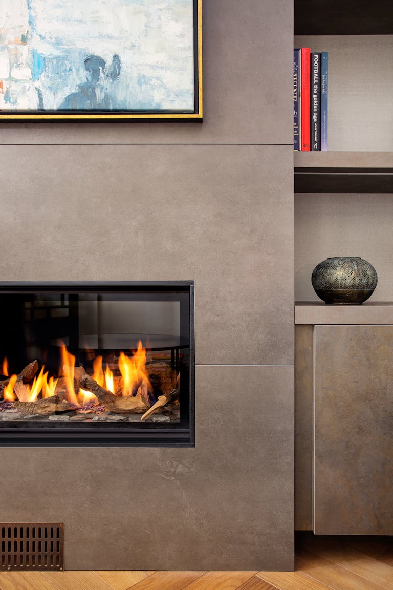 Bespoke-Media-Fireplace-Wall-Joinery-Wood-Plasterboard-Shelving-Luxury-Living-Room-Feature