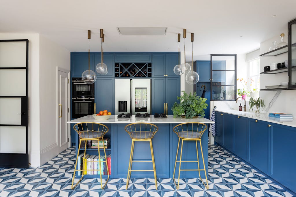 eton avenue belsize park bespoke shaker kitchen hux london