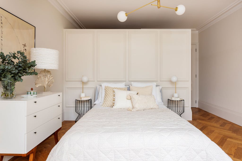 eton avenue luxury bedroom dressing room joinery hux london 7