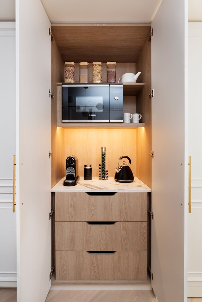 gloucester hidden pantry cabinetry hux london 6