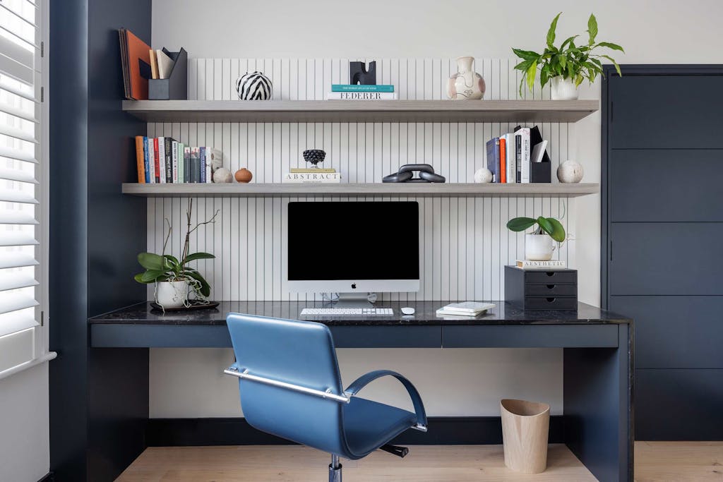 honeywell road hux london contemporary study fitted desk joinery 2