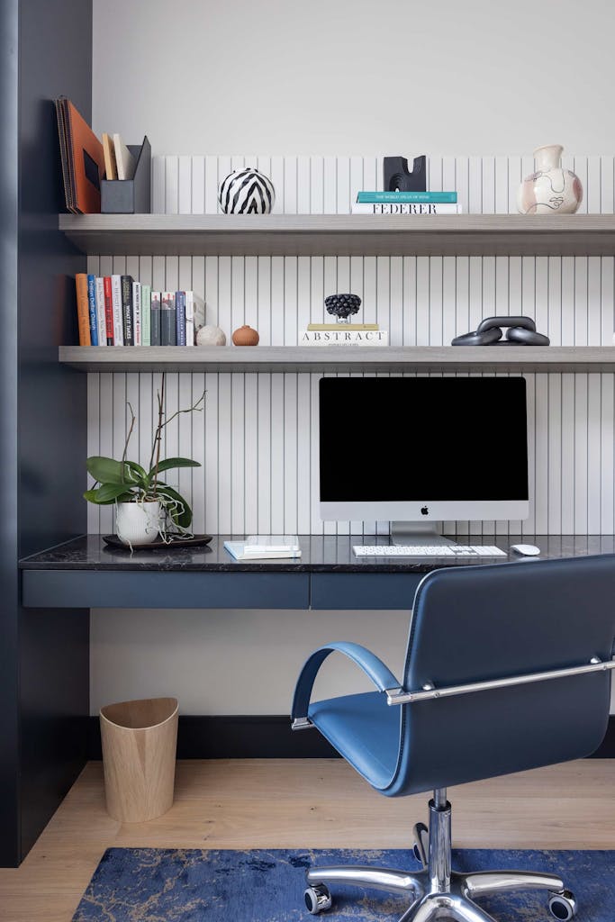 honeywell road hux london contemporary study fitted desk joinery 4