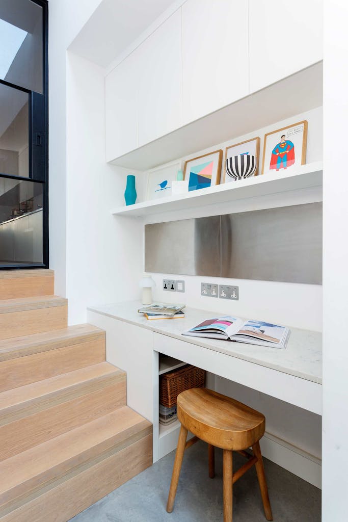 hux london bassein park road kitchen desk nook