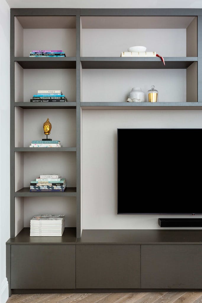 whitehall luxury living room joinery design hux london 1