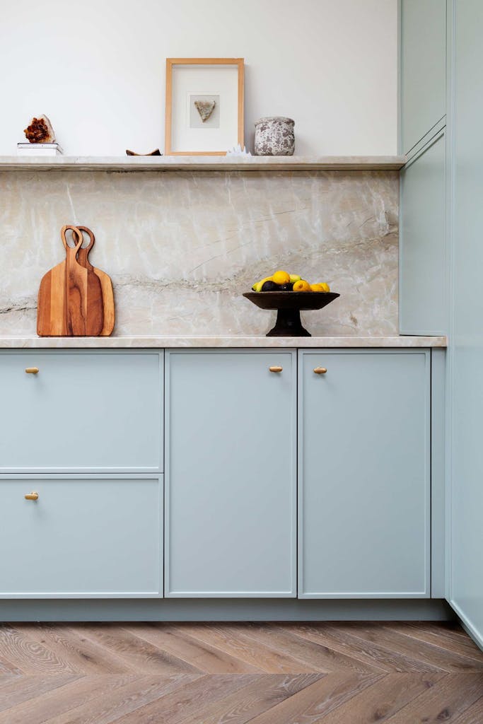 whitehall modern kitchen storage solutions blue cabinets hux london 5