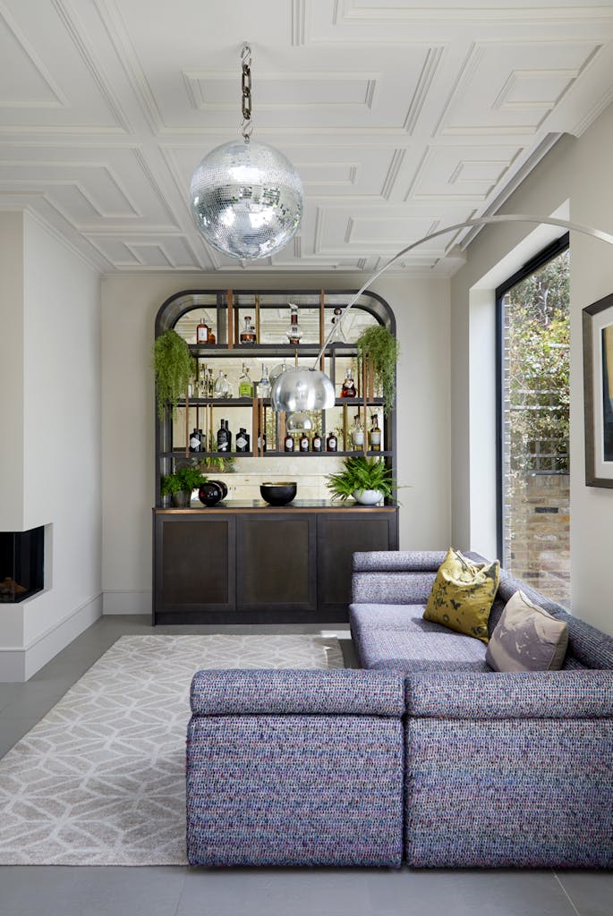 hux london home bar drinks storage shelving