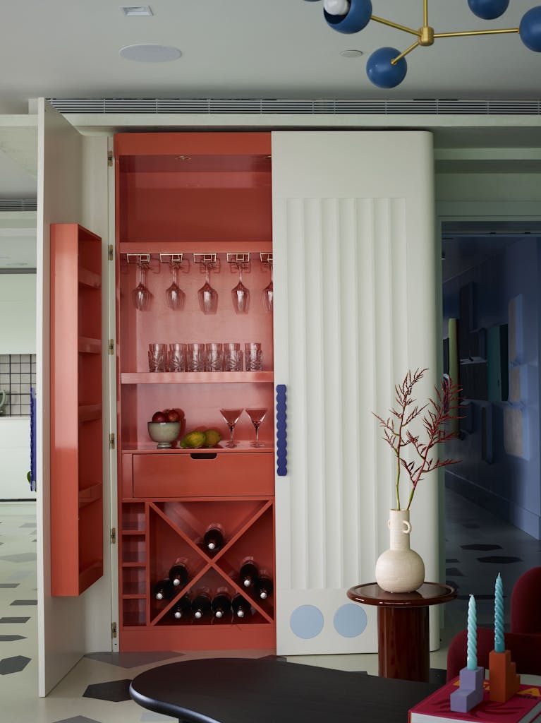 hux london statement home bar design festive 2